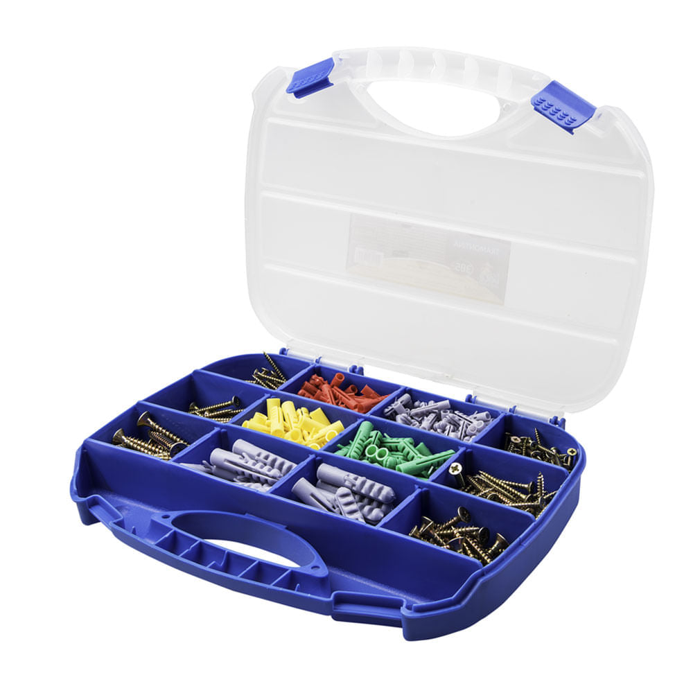 Jogo de Buchas e Parafusos 385pcs Tramontina