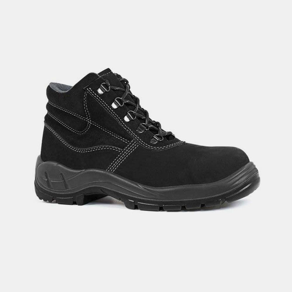 Bota de Camurça Bico Plástico N41 Preto CA42032 Bracol
