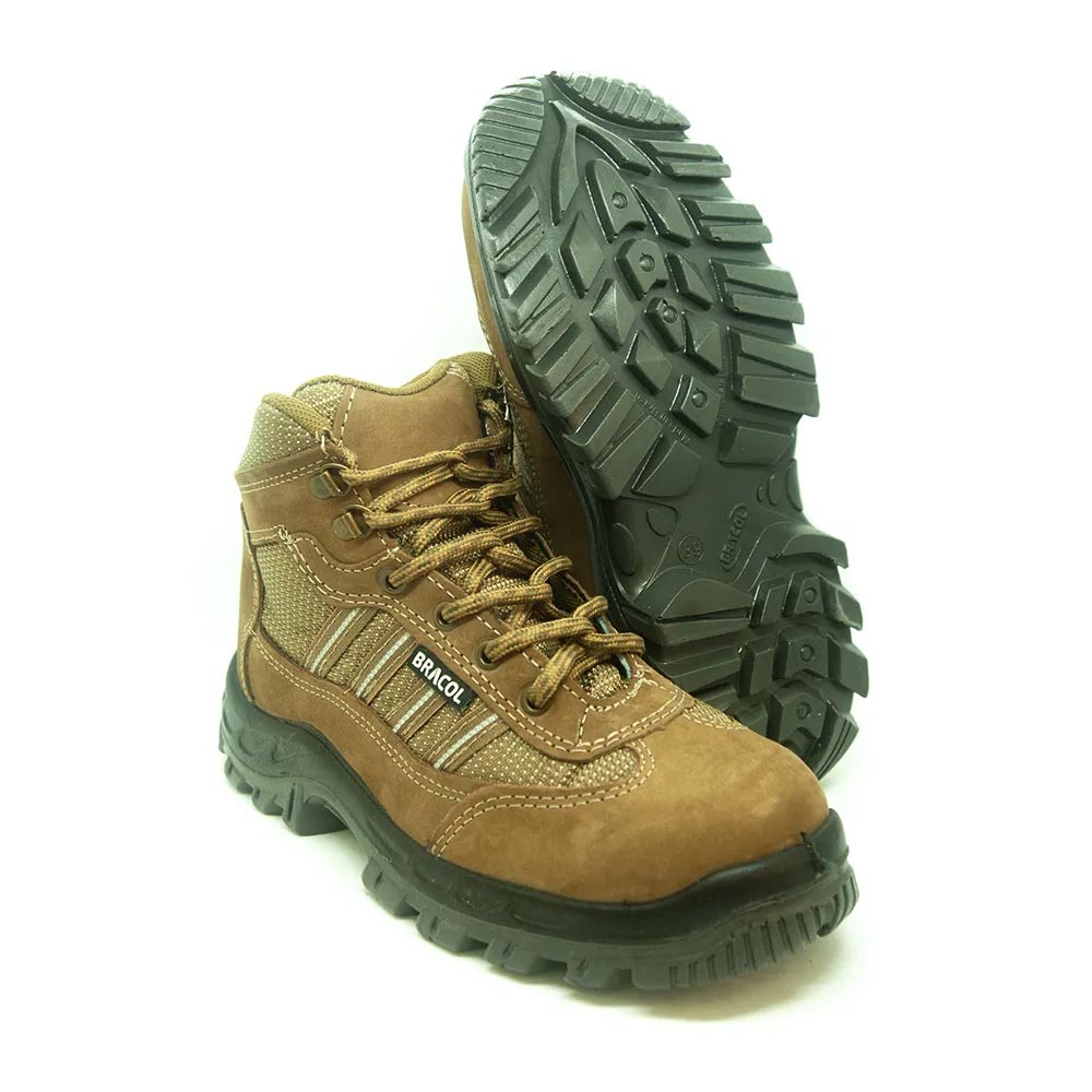 Bota Bracol de Camurça Verde Oliva N41 com Cadarço CA42032