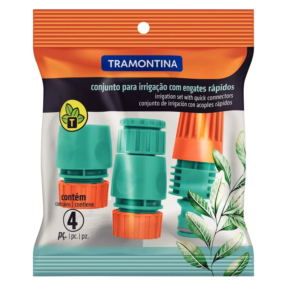 Conjunto Esguicho para Irrigação 3pcs Tramontina