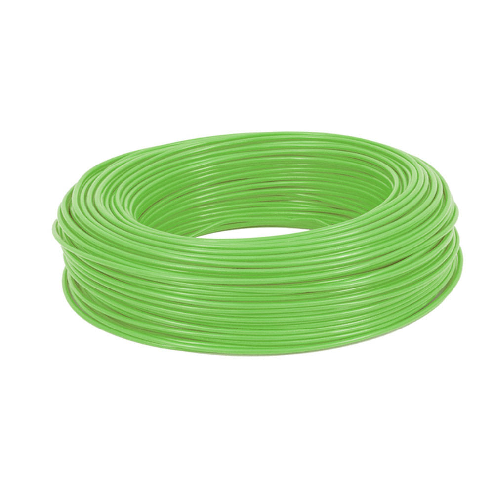 Cabo Eletrico Flex 2,50mm 750V Verde Com 100mts Indusflex