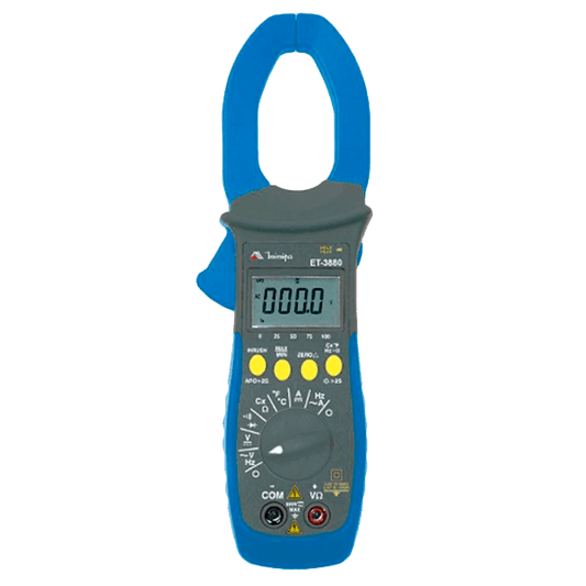 Alicate Amperímetro Digital True Rms 600v Et-3880 Minipa