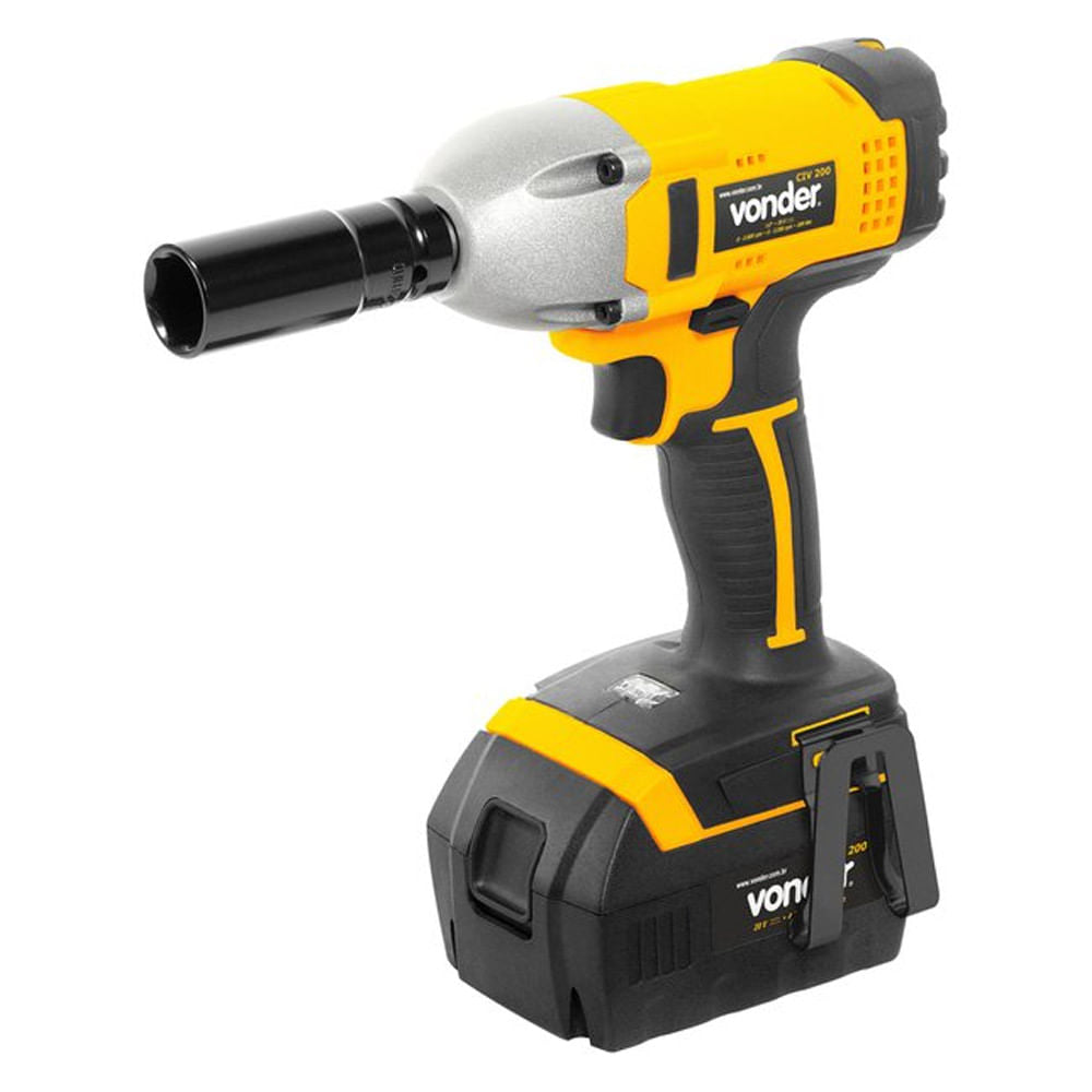 Chave de Impacto Bivolt 1/2" Baterias 20V CIV-200 VONDER
