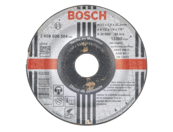 Disco de Desbaste Para Inox 04.1/2x1/4 A-30 Bosch