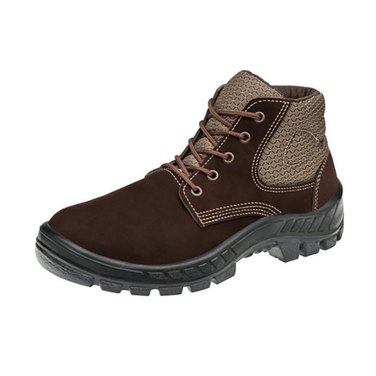Bota Camurça Bico Plastico Com/Cadarço Café CA 45611 Nº40 MARLUVAS