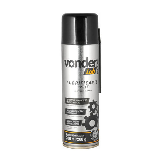 Lubrificante em Spray 300ml/200 g Vonder