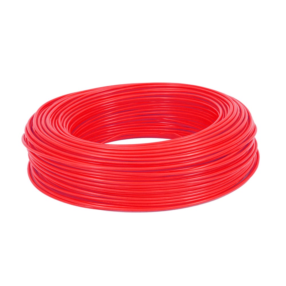 Cabo Eletrico Flex 2,50mm 750V Vermelho Com 100Mmts Indusflex