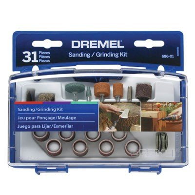 Kit Para Lixar / Esculpir 31 Peças Dremel
