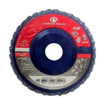 Disco Flap 115mm G-040 Carbo Carborun