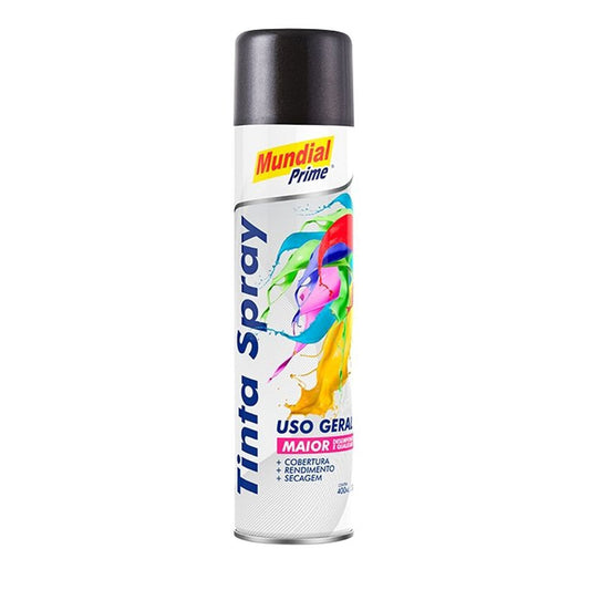 Tinta Spray 400ml Grafite Metálico Prime