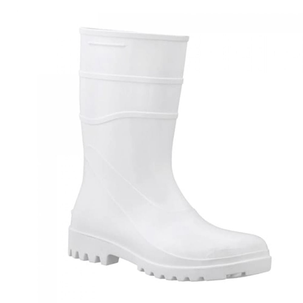 Bota Bracol PVC Branco 28cm Com Forro N43 CA37456