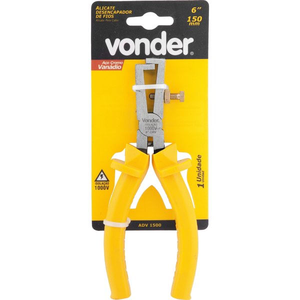 Alicate Desencapador 6"" Cvr-Vde Vonder
