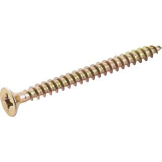 Parafuso Madeira Cabeça Chata Fenda Cruzada / Pozidrive 5,0mm x 60mm Vonder