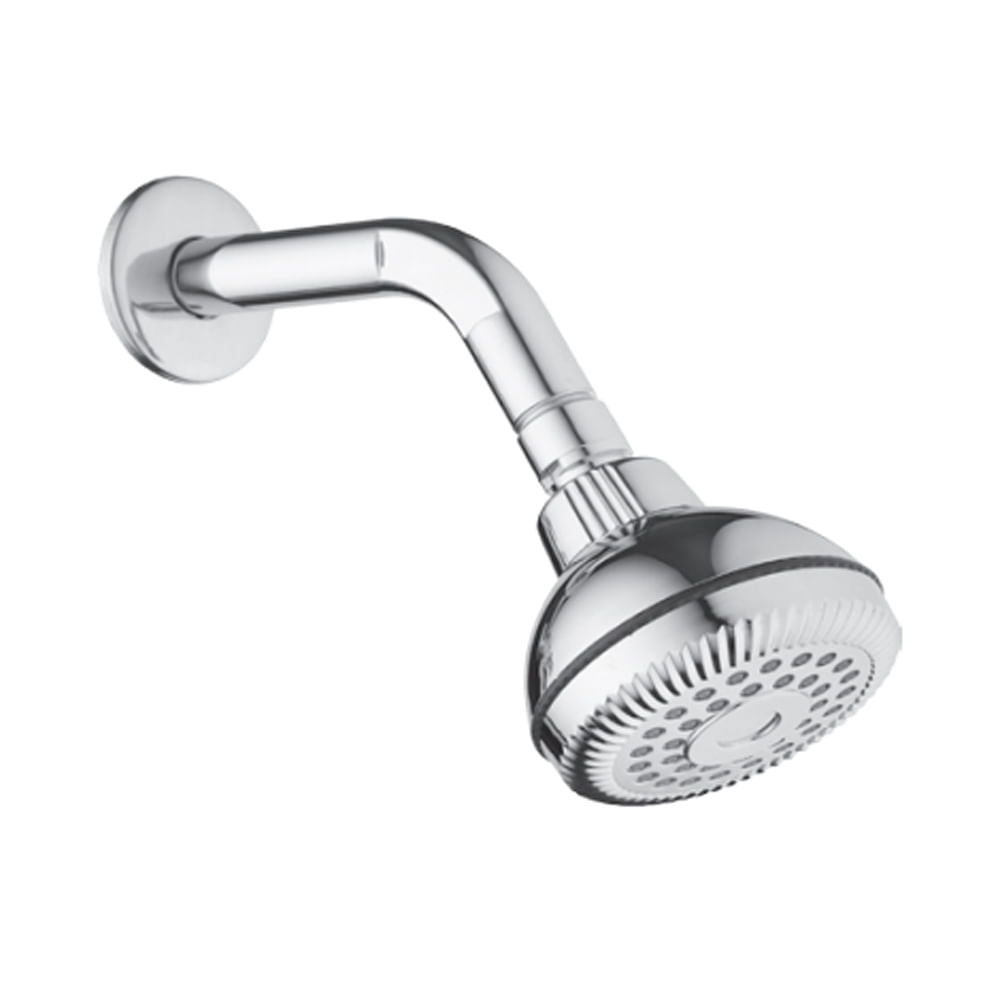 Chuveiro Redondo Cromado 83mm T1 Tubo Flux
