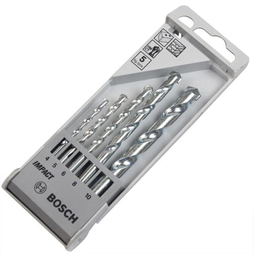 Broca Jogo Com 05 Pecas Concreto 4,0-10,0mm 05 Pecas Bosch