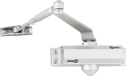 Mola Automática Para Porta Prata Nove54