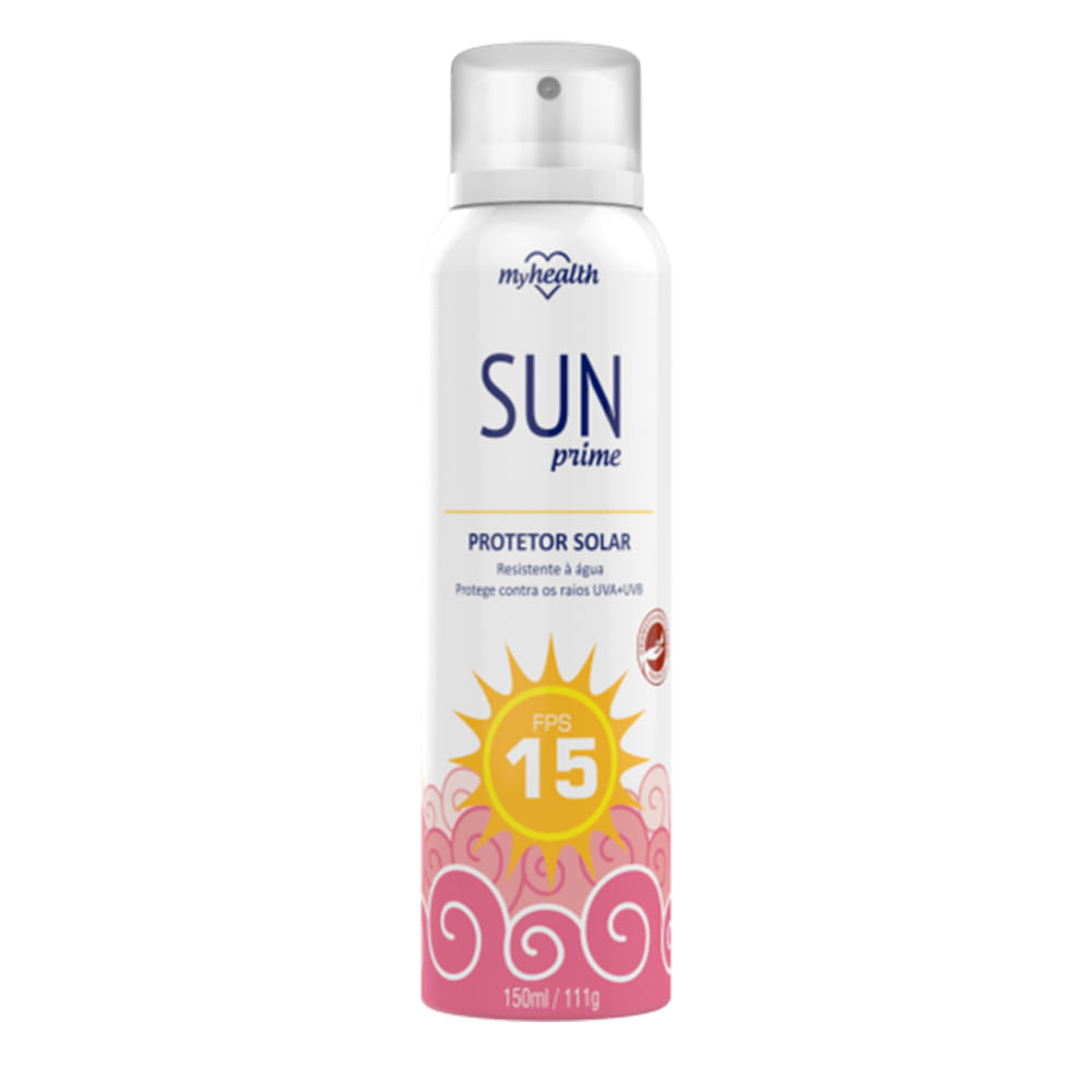 Protetor Solar Fps-15 150ml My Health M.Prime