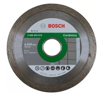 Disco Diamantado 105mm Liso Bosch