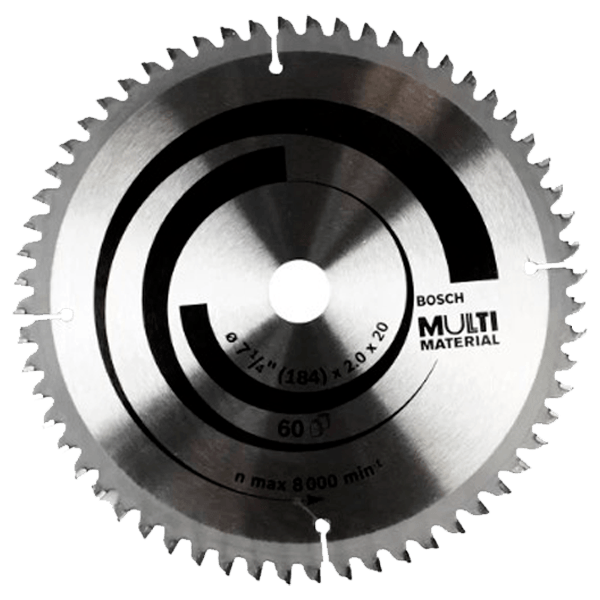 Serra Circular Widia 60 Dentes 84mm Multimaterial Bosch