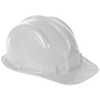 Capacete Aba Frontal Branco Com Carneira Plastcor