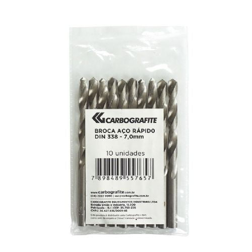 Broca Aço Rápido 02,00mm Carbografite