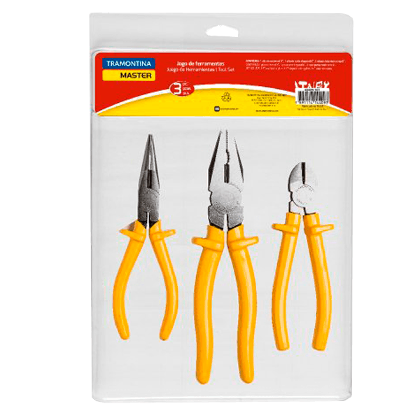 Conjunto de Ferramentas 03 Pcs Tramontina