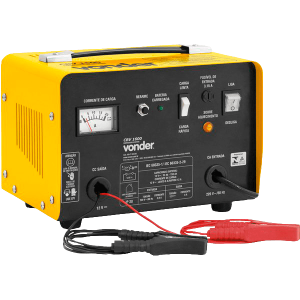 Carregador de Bateria Cbv 1600  Vonder