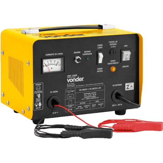 Carregador de Bateria Cbv 1600  Vonder