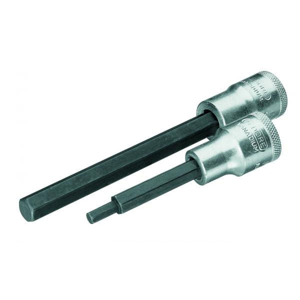 Chave Soquete Hexagonal Longa 1/2" 06mm Allen Gedore