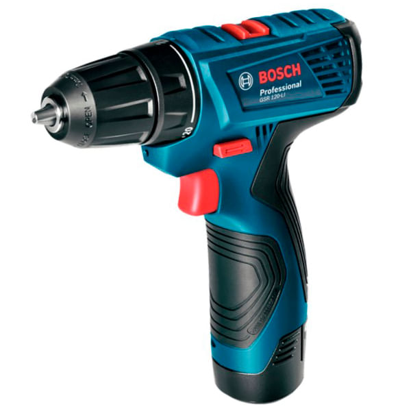 Parafusadeira Bosch Gsr120 19F7 A Bateria Com Kit