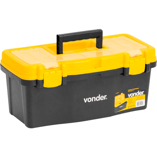 Caixa para Ferramentas Plastico 1 Bandeja Cpv0405 Vonder