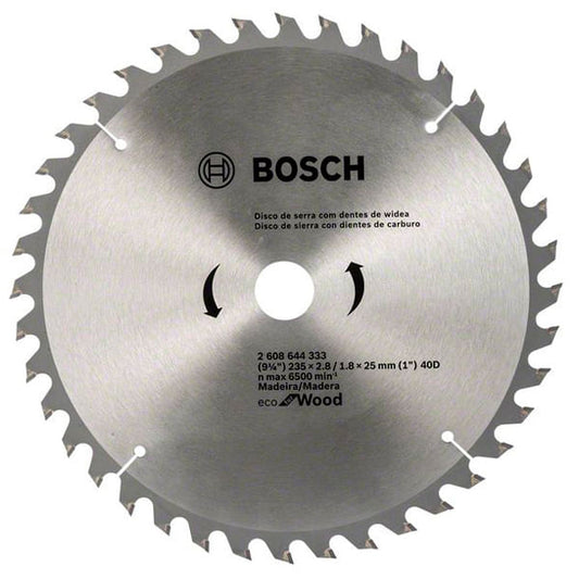 Serra Circular Widia 07.1/4x40d-184mm Eco Bosch