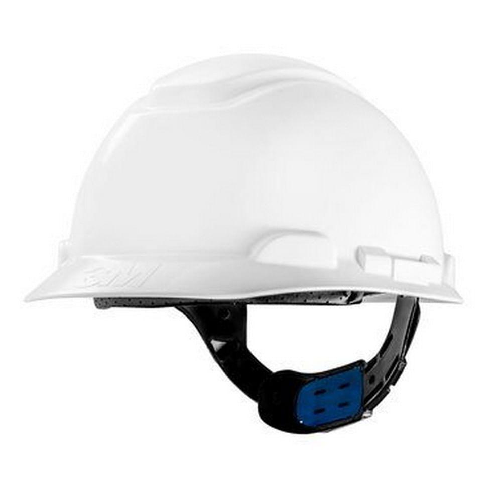 Capacete Aba Frontal Branco Com Carneira Jugular Ajustavel 3M