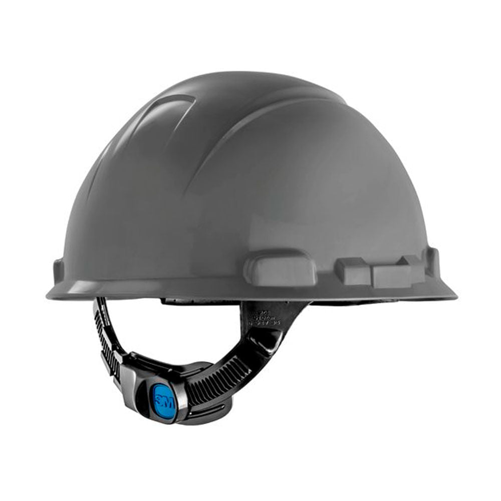 Capacete Aba Frontal Cinza H-700 Com Carneira Ajustavel 3M