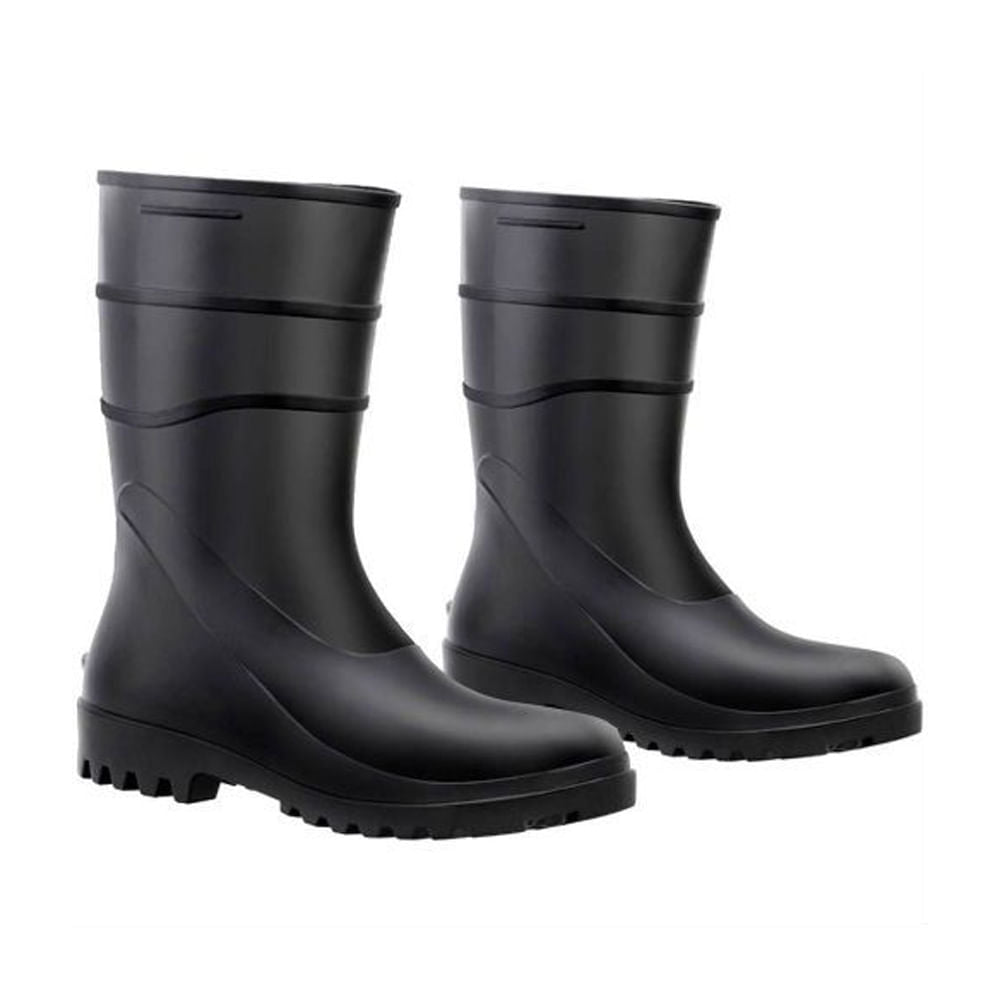 Bota de PVC 28cm sem Forro N40 Preto CA37456 Bracol