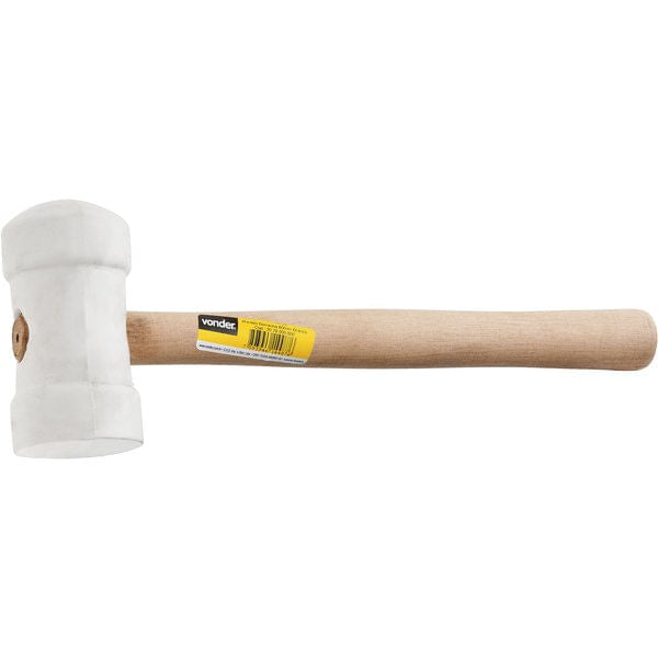 Martelo De Borracha Vonder Branco Para Azulejista 40Mm
