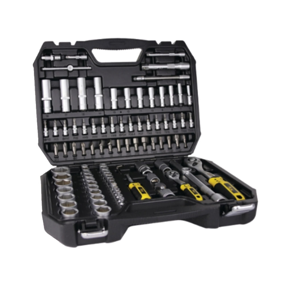 Jogo de Soquete 032 com 94peças 1/2-1/4"" Fend/Bits/Torx Flux