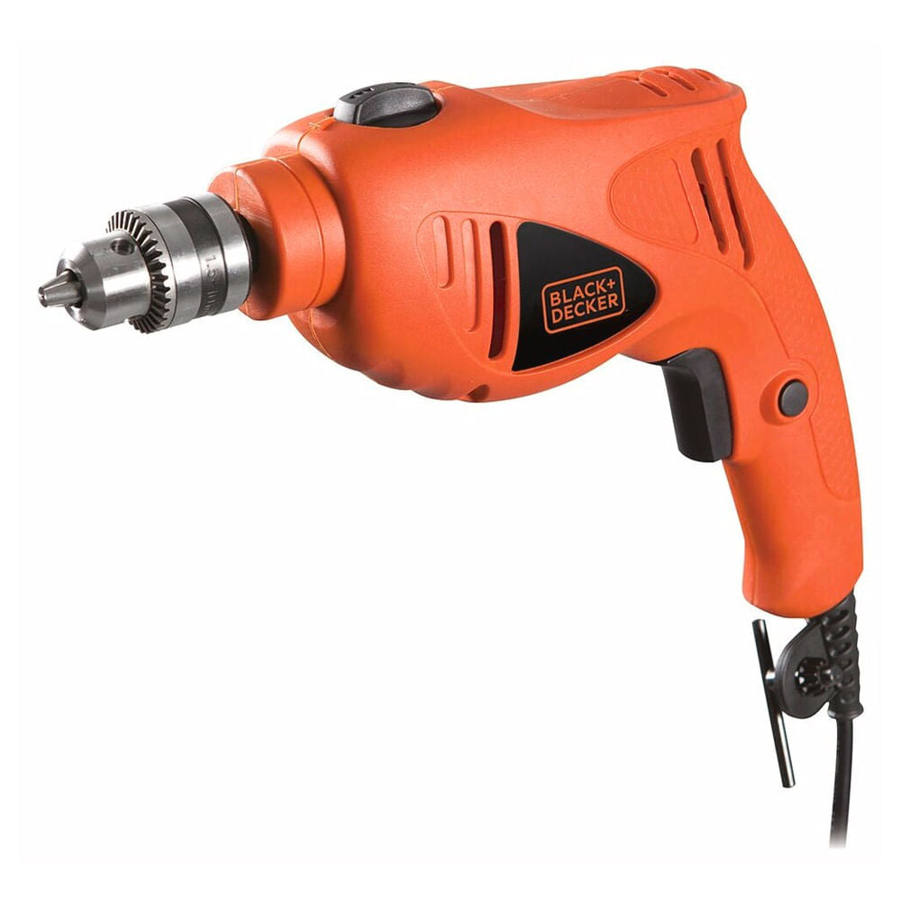 Furadeira Profissional Impacto 10mm 3/8 550W 50P Black Decker