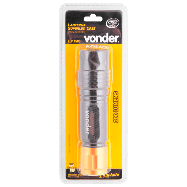 Lanterna Superled Cree Llv1500 Vonder