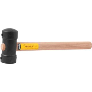 Martelo De Borracha 40mm Preto Vonder