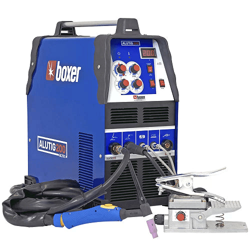 Máquina Solda Inversor Alutig 200A  ACDC BOXER