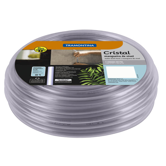Mangueira de Nível Cristal 5/16"" em PVC 1 Camada 10m Tramontina