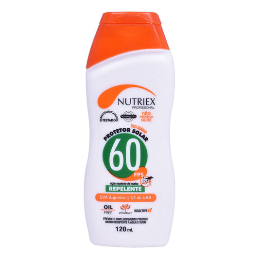 Protetor Solar e Repelente Uv FPS 60 120ml Nutriex
