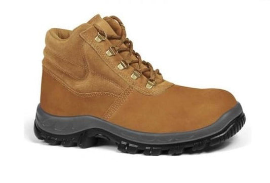 Bota Camurça Bico Plástico Cadarço Castor Nº 43 Bracol