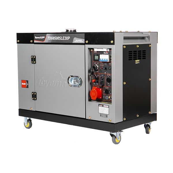 Gerador Diesel 8.1KVA 8.500W Trifasico 380V Toyama
