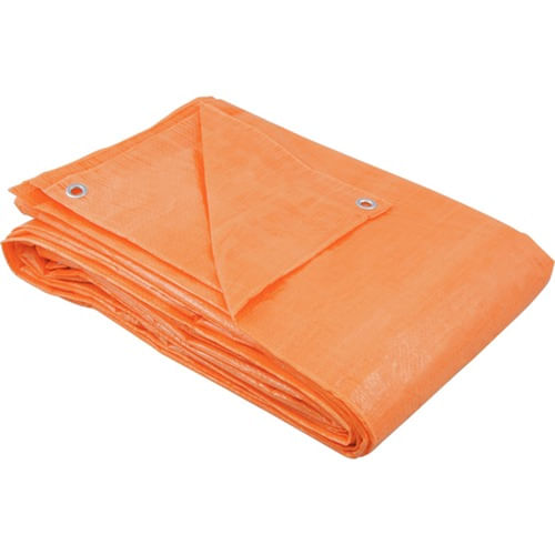 Lona De Polietileno Carbografite 10X12 Laranja