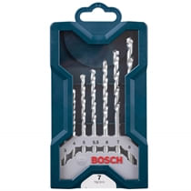 Jogo de Brocas Bosch Com 07 Pçs X-Line Pedra 3,0-8,0mm