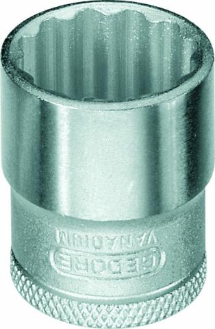 Soquete Estriado 3/4" Gedore