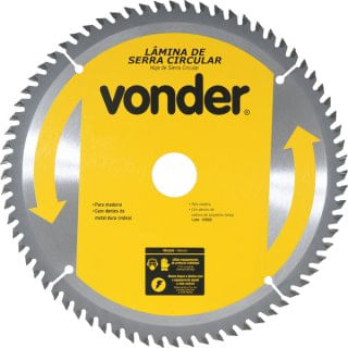 Serra Circular Ondulada 07.1/4x60D 185mm Vonder