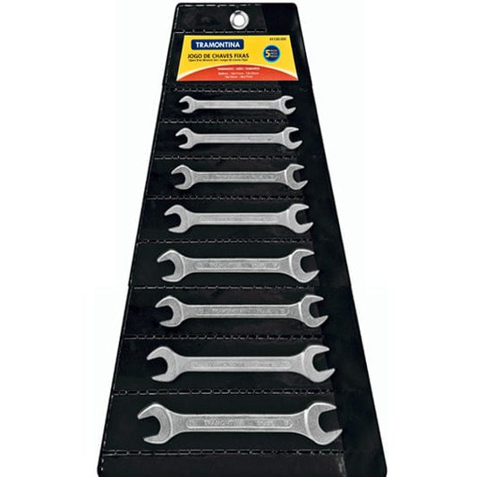 Jogo de Chaves Fixas com 08 Pecas 06-22mm Tramontina